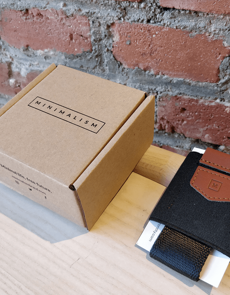packaging de Minimalism Brand