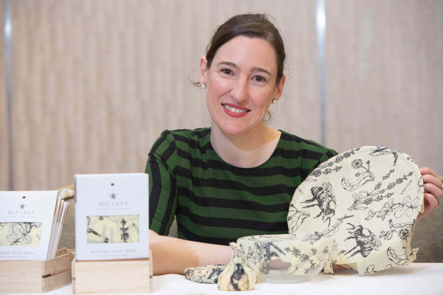 La fondadora de milbee studio