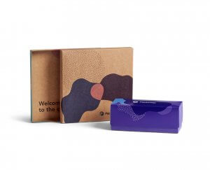 Caja para productos de dos piezas - paqueteria personalizada para empresas - Packhelp